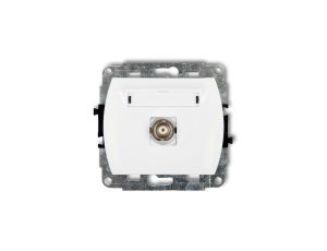 TREND Gniazdo pojedyncze BNC biały GBNC-1