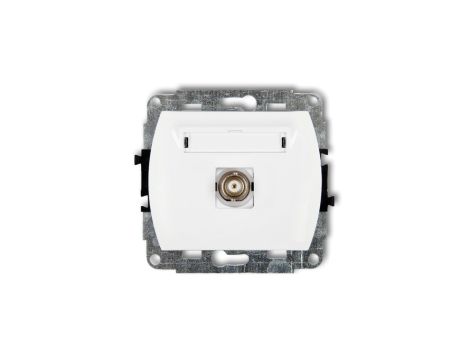 TREND Gniazdo pojedyncze BNC biały GBNC-1