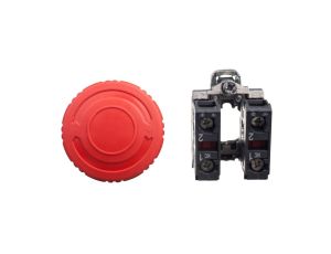 Przycisk bezpieczeństwa 22mm 2NC IP66 przez obrót XB4BS8444