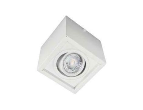 Oprawa sufitowa natynkowa BRICK-SE-W white biała 1xGu10 5903260412840