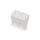 Adapter kątowy M45 2x Keystone, 45x45mm p/kurz biały DN-93802-7-SH
