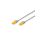 Kabel krosowy (Patch Cord) RJ45/RJ45 U/UTP kat. 6A 0,5m AWG 26/7 LS0H szary DK-1613-A-005