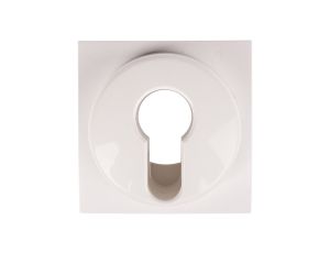 Berker/B.Kwadrat Element centralny łącznika na klucz S.1/B.3/B.7 Glas śnieżnobiały 15078989