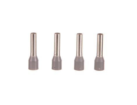 Końcówka tulejkowa izolowana 4mm2 szara H4,0/20D GR /500szt/ 9019200000