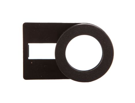 Adepter redukcyjny 30/22mm plastikowy do przycisków i lampek z etykietą IP69K ZB5AZ025