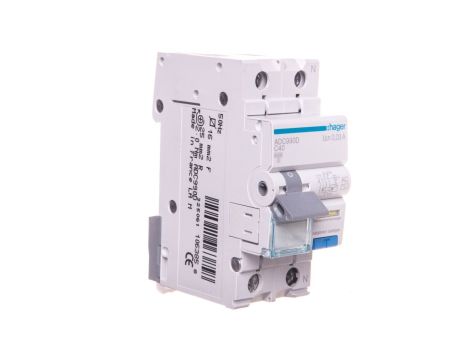 Wyłącznik różnicowo-nadprądowy RCBO 2P C40A 0,03A Typ AC ADC990D