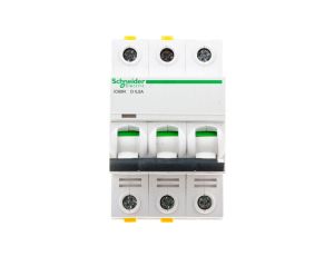 Wyłącznik nadprądowy 3P D 0,5A 6kA AC iC60N-D0,5-3 A9F05370