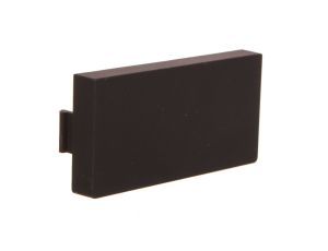 TouchMe Moduł 1/2 zaślepka czarna TMZASB