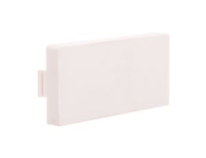 TouchMe Moduł 1/2 zaślepka biała TMZASW