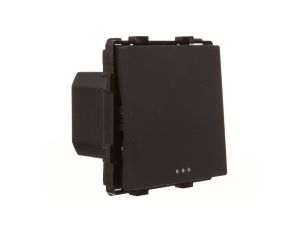 TouchMe Mechanizm łącznik pojedynczy schodowy czarny ME602B