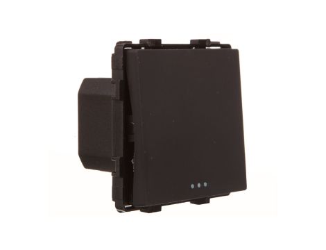 TouchMe Mechanizm łącznik pojedynczy schodowy czarny ME602B