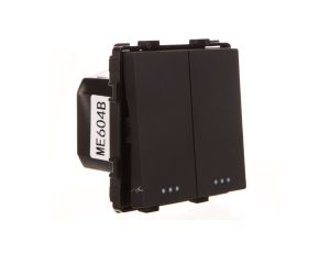 TouchMe Mechanizm łącznik świecznikowy czarny ME604B
