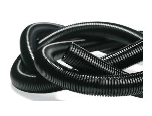 Rura karbowana 750N fi 16/11 z pilotem samogasnąca czarna PV UV ECTC1516T /100m/