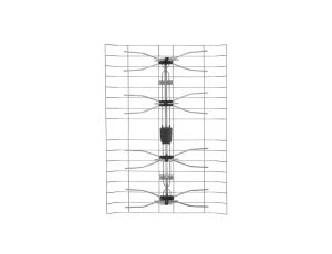 Antena DVB-T VHF/UHF siatkowa, wzmacniacz 35dB, folia HN15ECO