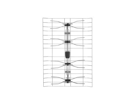 Antena DVB-T VHF/UHF siatkowa, wzmacniacz 35dB, folia HN15ECO