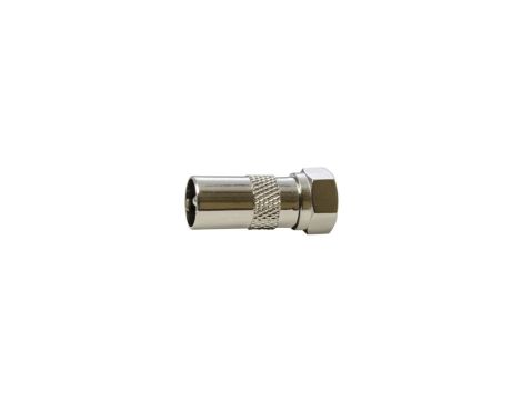 Adapter wtyk F - wtyk TV (IEC) /100szt./
