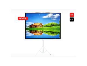 Ekran projekcyjny na stojaku 72 4:3 145x110 Maclean MC-536