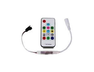 Kontroler sterownik RGB RF IC WS2813 5V 14 przycisków 72W do1024 pikseli Digital