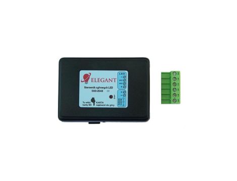 Kontroler RGB IC ELEGANT S60-2048 12VDC IC DIGITAL ws2811/ws2812 do 2048 pikseli sterownik na kartę