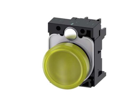 Lampka sygnalizacyjna kompletna 22mm żółta LED 230V AC tworzywo przył śrubowe SIRIUS ACT 3SU1106-6AA30-1AA0