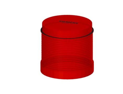 Moduł świetlny do kolumny sygnalizacyjnej 70mm LED czerwony światło migające 24V AC_DC IP65 8WD4420-5BB