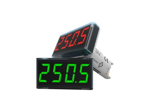 Programowany wyświetlacz sygnałów temperaturowych, kolor czerwony ITP16 66076