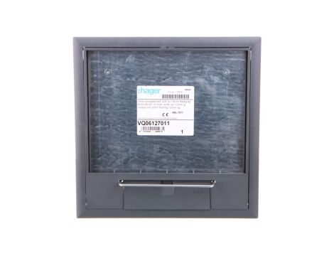 tehalit.VE-EE Pokrywa uchylna VQ06 200x200 wykładzina 12mm stal szary PA VQ06127011