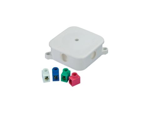 Puszka n/t hermetyczna P-2 72x72x28 4x2,5mm2 IP44 A.0017