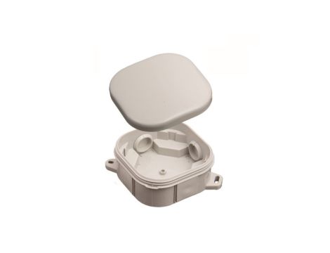 Puszka n/t hermetyczna PH 92x92x44 klik pusta IP54 szara A.0018