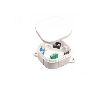 Puszka n/t hermetyczna PH 92x92x44 klik 5x4mm2 IP54 biała A.0020B