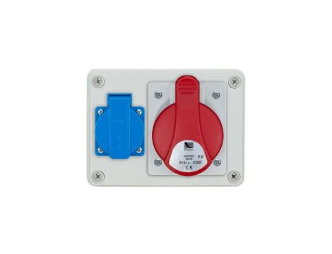 Rozdzielnica stacjonarna R-BOX 150 1x32A/4P 1x250V IP44 B.1206