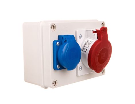 Rozdzielnica stacjonarna R-BOX 150 1x16A/5P 1x250V IP44 B.1091