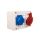Rozdzielnica stacjonarna R-BOX 150 1x16A/5P 1x250V IP44 B.1091