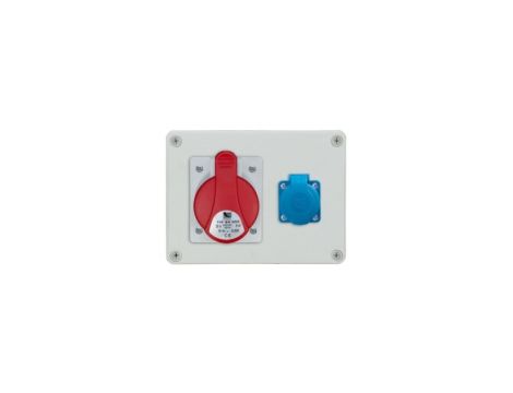 Rozdzielnica stacjonarna R-BOX 190 1x32A/5P 1x250V IP44 B.1215