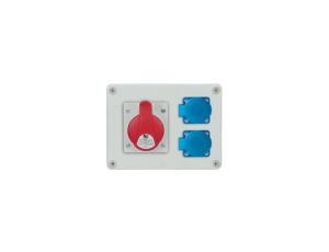 Rozdzielnica stacjonarna R-BOX 190 1x16A/5P 2x250V IP44 B.1602