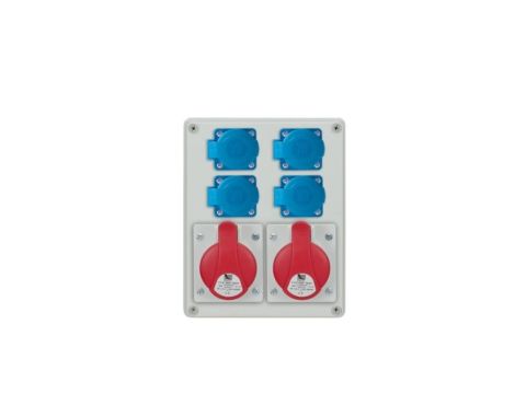 Rozdzielnica R-BOX 240 2x16A/5P 4x250V IP44 B.1096