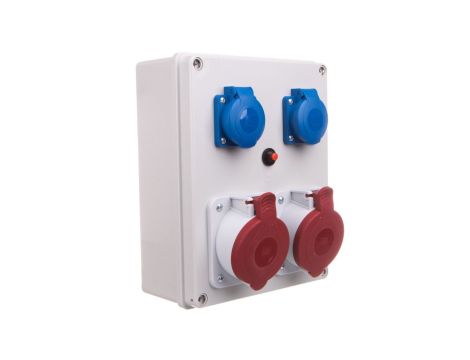 Rozdzielnica R-BOX 240 2x32A/5P 2x250V IP44 B.1099