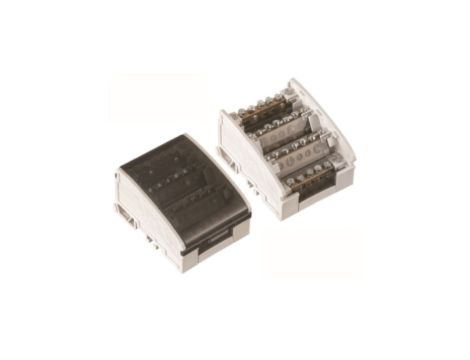 Blok rozdzielczy 100A 500V 4P 7-zaciskowy E.4076