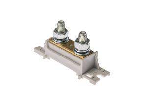 Zacisk prądowy 2x35mm2 szary bez pokrywy na szynę TH35 E.4120SP-BP