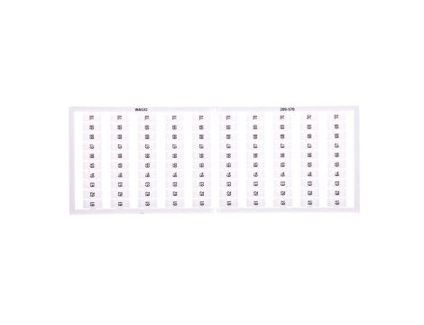 Ramka z oznacznikami 10x 61-70 209-570 /5szt./