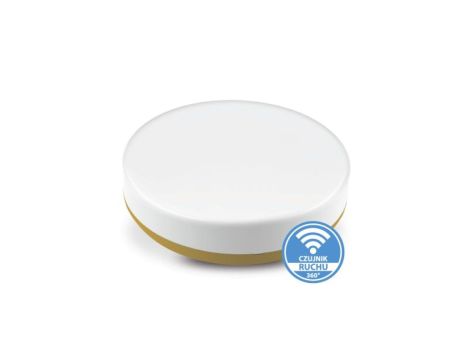 Plafon NEO n/t 24W AC 230V 50Hz 4000K (neutr.) 120 st. IP54 z czujnikiem ruchu 2490lm PL-NEO/LED/24W/CR złoty