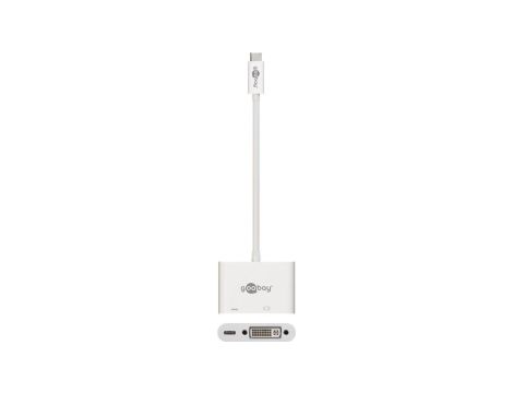 Multi adapter USB-C - DVI-I + USB-C 62108