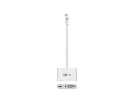 Multi adapter USB-C - VGA D-Sub(15-pin) + USB-C 62107