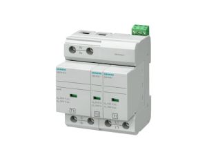 Ogranicznik przepięć Typ T1+T2 3P+N Uc 350V 25kA TN-S ze stykami sygn. SENTRON 5SD7442-1