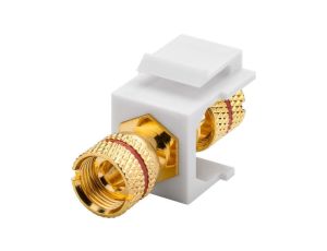 Keystone moduł głośnika - zacisk biegunowy czerwony 79484