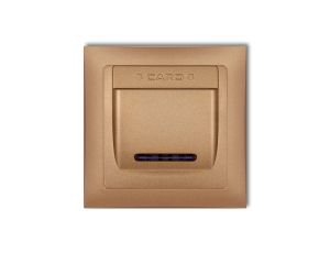 DECO Łącznik hotelowy DECO Soft złoty metalik 8DSHSO-1