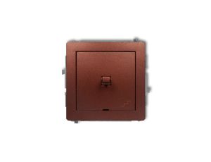 DECO Łącznik schodowy w stylu amerykańskim brązowy metalik 9DWPUS-3