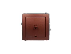 DECO Łącznik dwubiegunowego w stylu amerykańskim brązowy metalik 9DWPUS-9