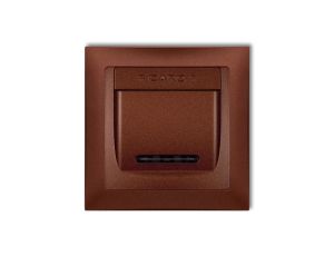 DECO Łącznik hotelowy DECO Soft brązowy metalik 9DSHSO-1