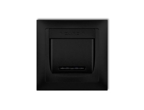 DECO Łącznik hotelowy DECO Soft czarny mat 12DSHSO-1